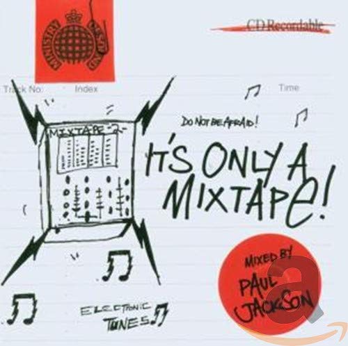 CD cover for “It’s Only A Mixtape Vol. 2” by Paul Jackson, illustrated design.