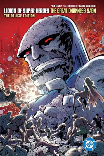 Comic book cover with large robot looming over a chaotic battle scene.