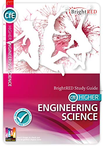Study guide cover for Higher Engineering Science with silhouettes and bright red text.