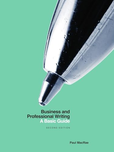 Book cover: "Business and Professional Writing" with a pen image.