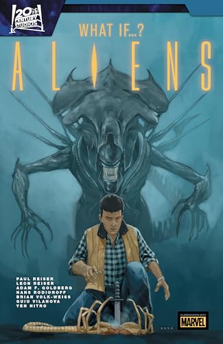 Aliens: What If...?" book cover featuring an Alien and Ripley.