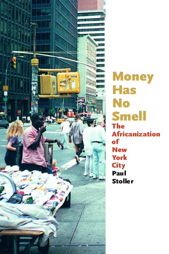 Book cover depicting a busy New York City street scene with pedestrians.
