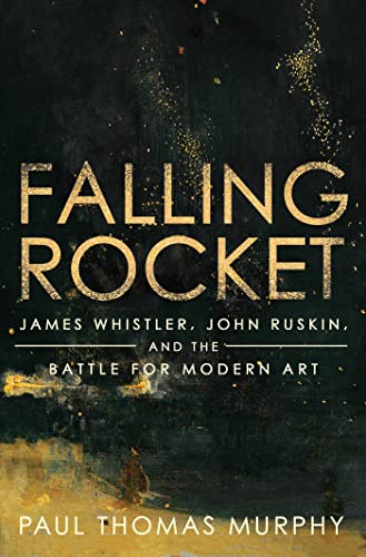 Book cover with gold text over a dark, impressionistic painting of a night scene.