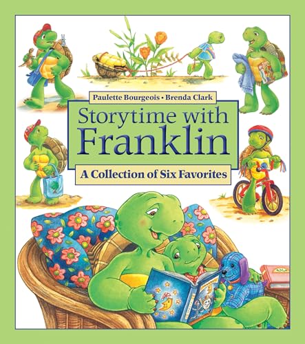 Cover of “Storytime with Franklin,” featuring illustrated turtles and a cozy scene.
