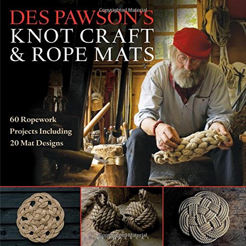 Book cover showing a man working with rope and three rope mats below.