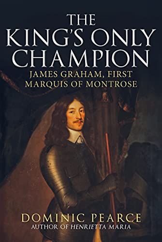Book cover featuring a portrait of James Graham, Marquess of Montrose.