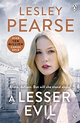 Book cover featuring a blonde woman with a vintage telephone box in the background.