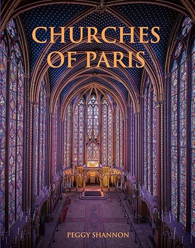 Book cover: interior view of a Paris church with stained glass.