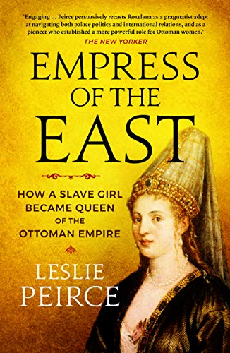Book cover featuring a portrait of an Ottoman woman wearing a tall jeweled headdress.