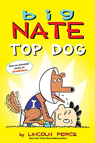 Book cover featuring cartoon boy Nate dressed as a dog.