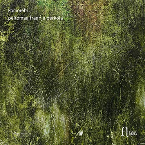 CD cover with abstract green foliage texture and white text.