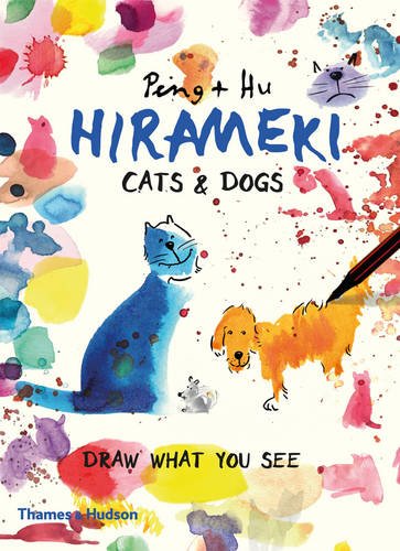 Book cover with watercolor illustrations of cats and dogs.