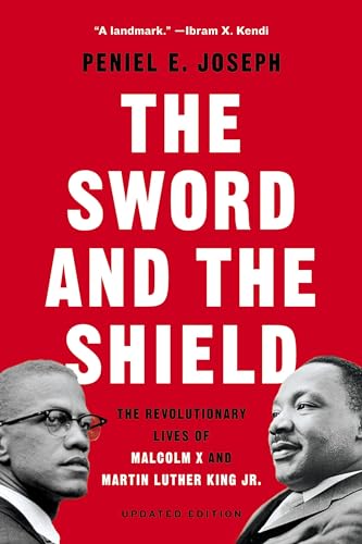 Book cover featuring portraits of Malcolm X and Martin Luther King Jr.