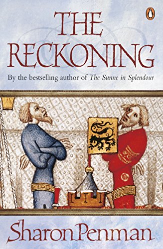 Book cover: "The Reckoning" by Sharon Penman, featuring medieval figures.