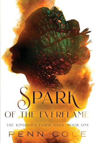 Book cover: Silhouette of a woman’s face filled with a forest scene.