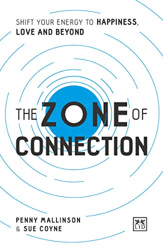 Book cover with concentric circles and bold text: "The Zone of Connection".