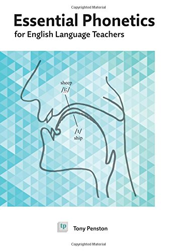 Book cover: "Essential Phonetics" with a diagram of the human vocal tract.
