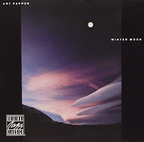 CD cover for “Winter Moon” by Art Pepper, featuring a moonlit sky.