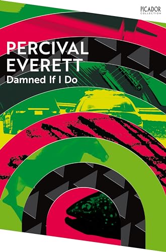 Book cover with concentric colorful arcs displaying a car, a horse, and a fish.