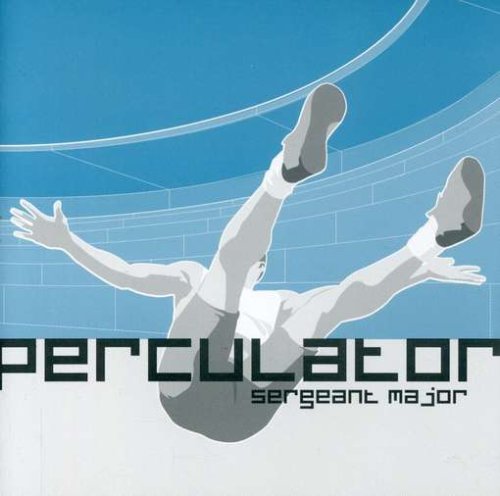 CD cover for Perculator’s “Sergeant Major” featuring an illustrated figure.