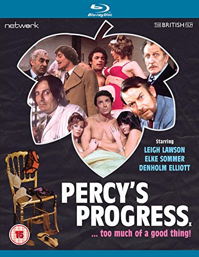 Percy's Progress" Blu-ray cover featuring a collage of film characters.