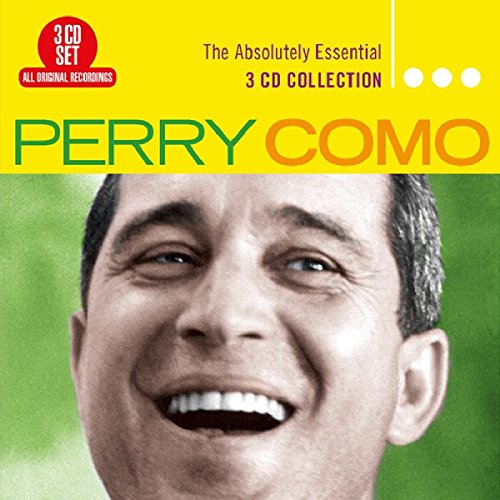 Album cover featuring a smiling Perry Como against a yellow and green background.
