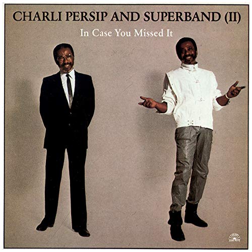 Album cover featuring two Black musicians, Charli Persip and Superband.