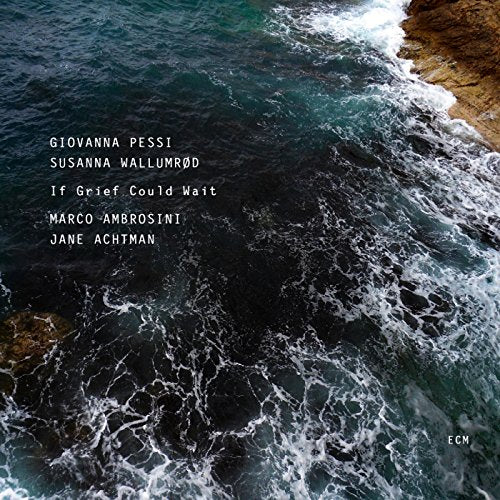CD cover with swirling dark blue and white ocean waves imagery.