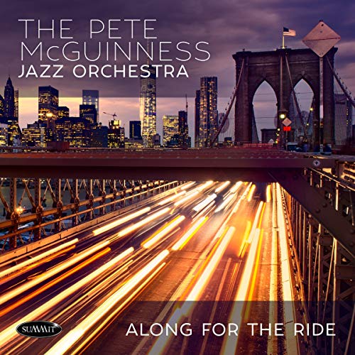 CD cover: Brooklyn Bridge at dusk with blurred traffic lights.