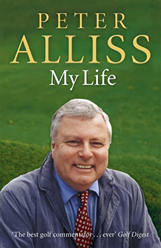 Book cover featuring Peter Alliss, a smiling older man in a jacket.
