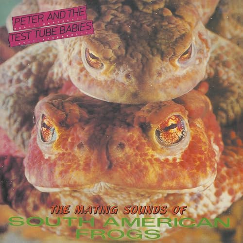 Album cover featuring close-up, textured image of two large toads.