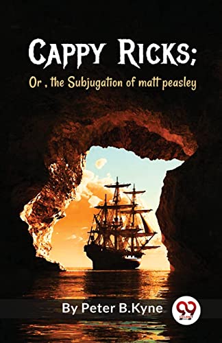 Book cover: sailing ship framed by a dark cave opening at sunset.