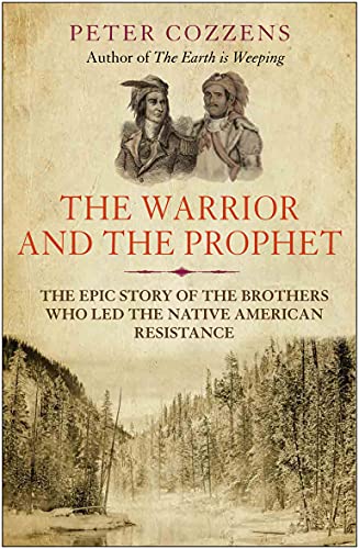 Book cover with portraits of two Native American men and a forest scene.