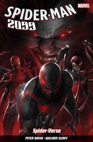 Spider-Man 2099 comic cover featuring three Spider-People in dark suits.