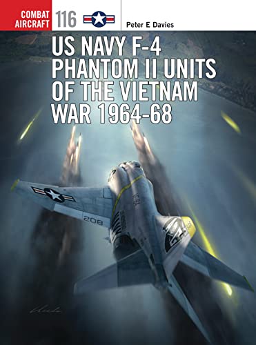Book cover: US Navy F-4 Phantom II aircraft in flight, Vietnam War.