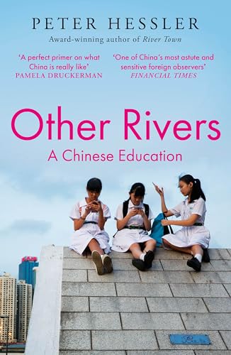 Book cover: “Other Rivers” with three Chinese schoolgirls using phones.