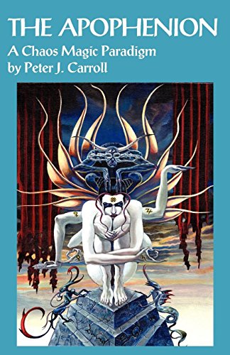 Book cover featuring surreal, dark imagery of a figure with wings and dragons.