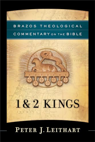 Book cover for "1 & 2 Kings" commentary with lamb and scroll imagery.