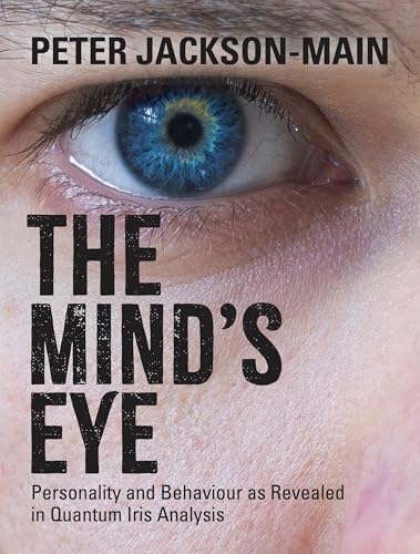 Book cover featuring a close-up of a blue human eye with bold black text.