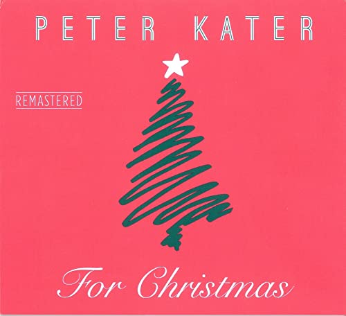 Red album cover with a green, hand-drawn Christmas tree and text.