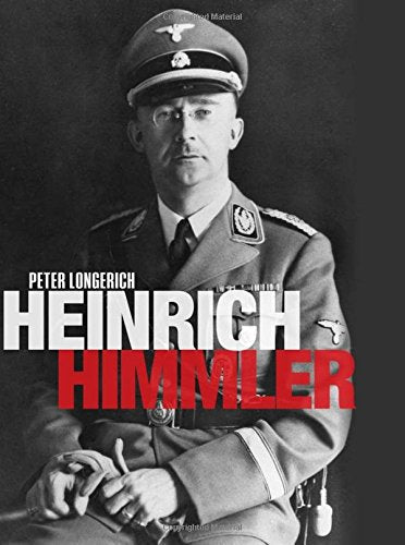 Book cover featuring a black and white portrait of Heinrich Himmler in military uniform.