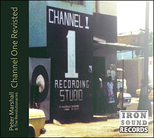 "Album cover with a photo of a 'Channel 1 Recording Studio' sign and street scene."