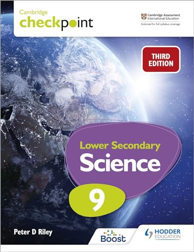 Science textbook cover with Earth image, purple and green text, "9" visible.