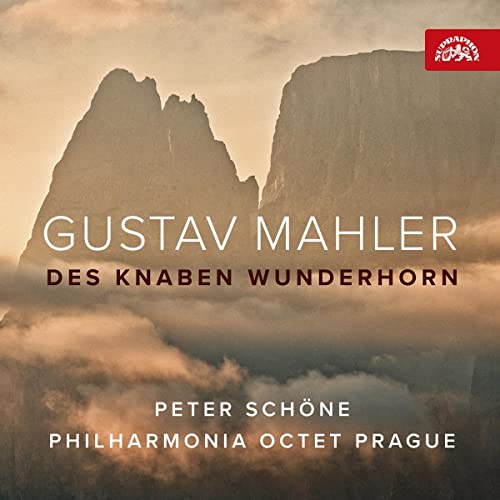 CD cover: mountain landscape with text “Gustav Mahler” and artist names.