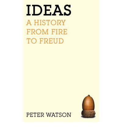 Book cover: "Ideas: A History" with an acorn at the bottom.