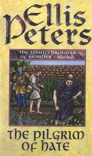 Book cover: āThe Pilgrim of Hateā with illustration of medieval figures.