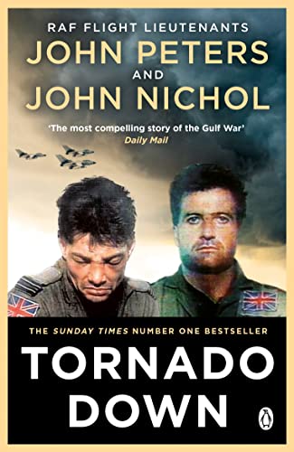Book cover featuring portraits of John Peters and John Nichol with fighter jets above.