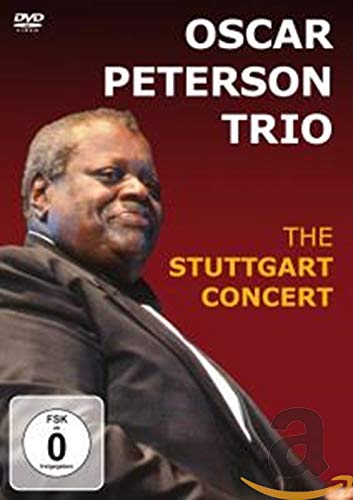 Oscar Peterson Trio DVD cover featuring a portrait of Peterson.
