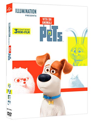 DVD cover for "Pets - Vita Da Animali" featuring cartoon animals.