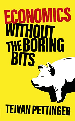 Yellow book cover with bold red and black text, and a pig illustration.